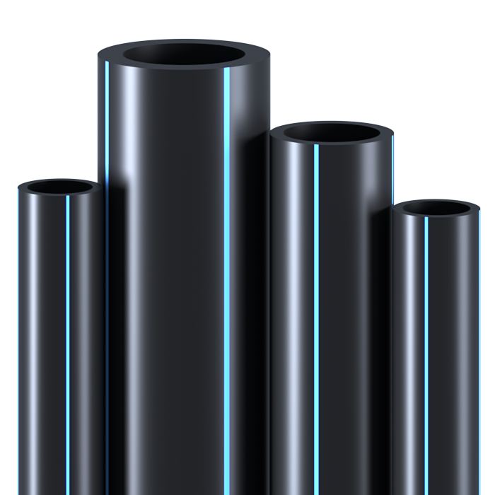 Труба ПНД ⌀180 мм ПЭ 100, SDR-21, 8атм, вода